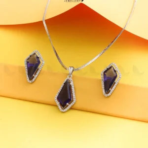 Gladiolus Pendant Set