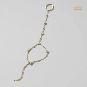 Bella Heart Ring Bracelet