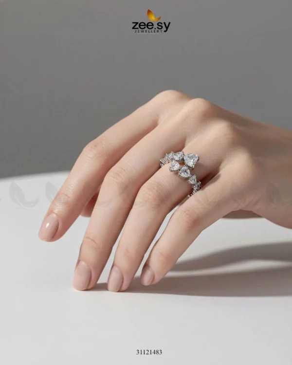dazzling-asymmetrical-cluster-ring