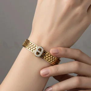 Estelle Cuff Stainless Steel Bracelet