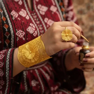 Marhaba Baai Armlet Bangle Ring Set