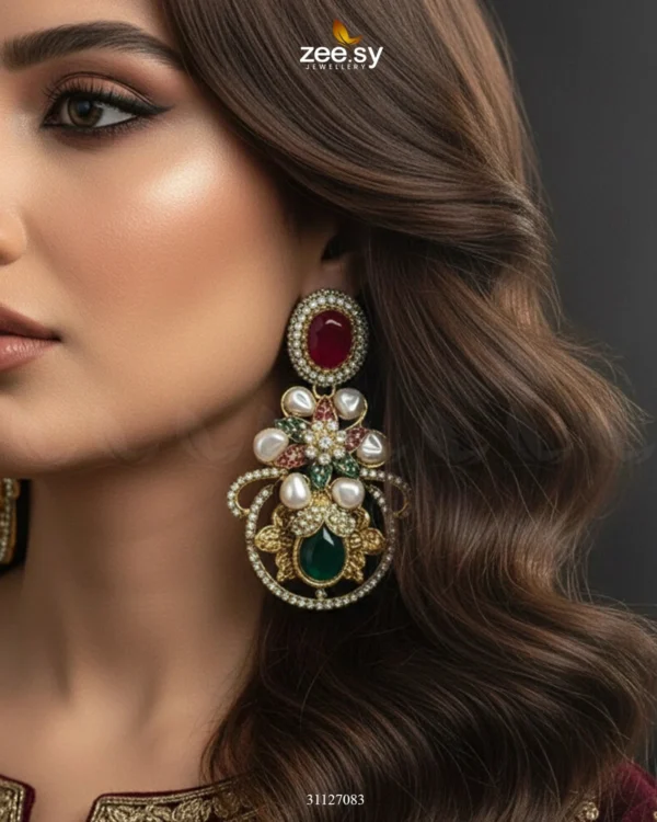 prismatic-floral-crystal-earrings