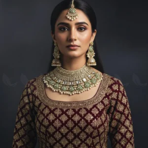 Royal Intricate Crystal Bridal Set