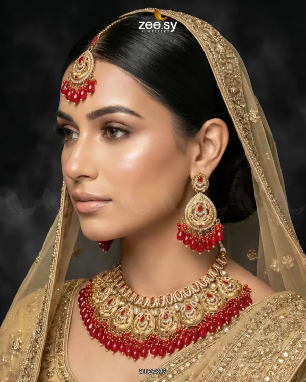 vintage-amber-zircon-bridal-set